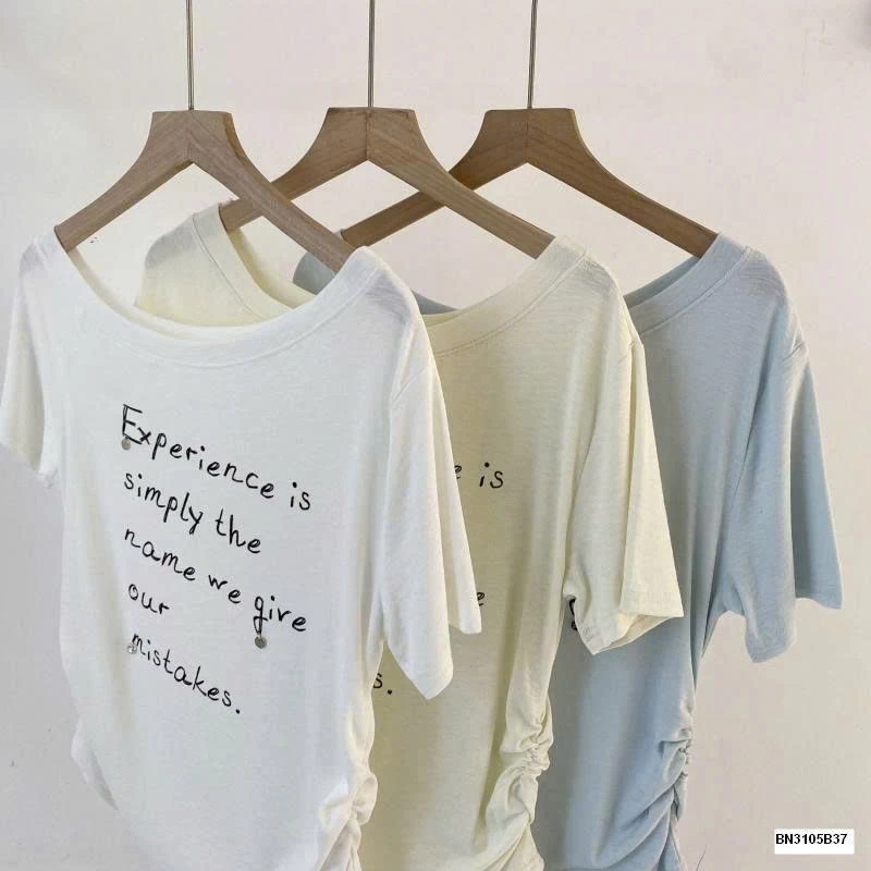 ÁO THUN IN CHỮ CỔ RỘNG RS.STUDIO