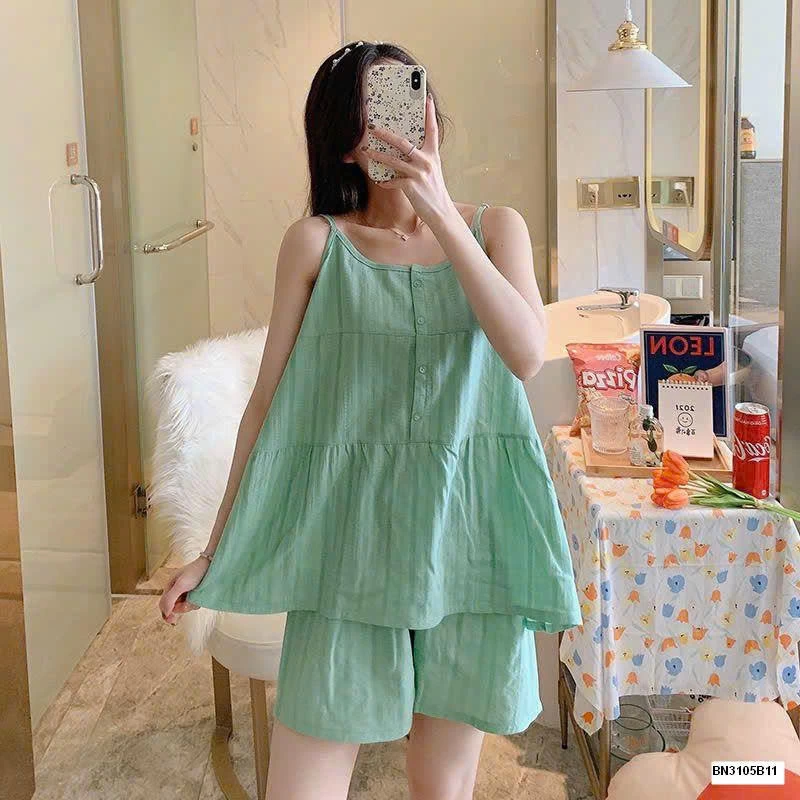 BỘ NGỦ MẶC NHÀ 2 DÂY