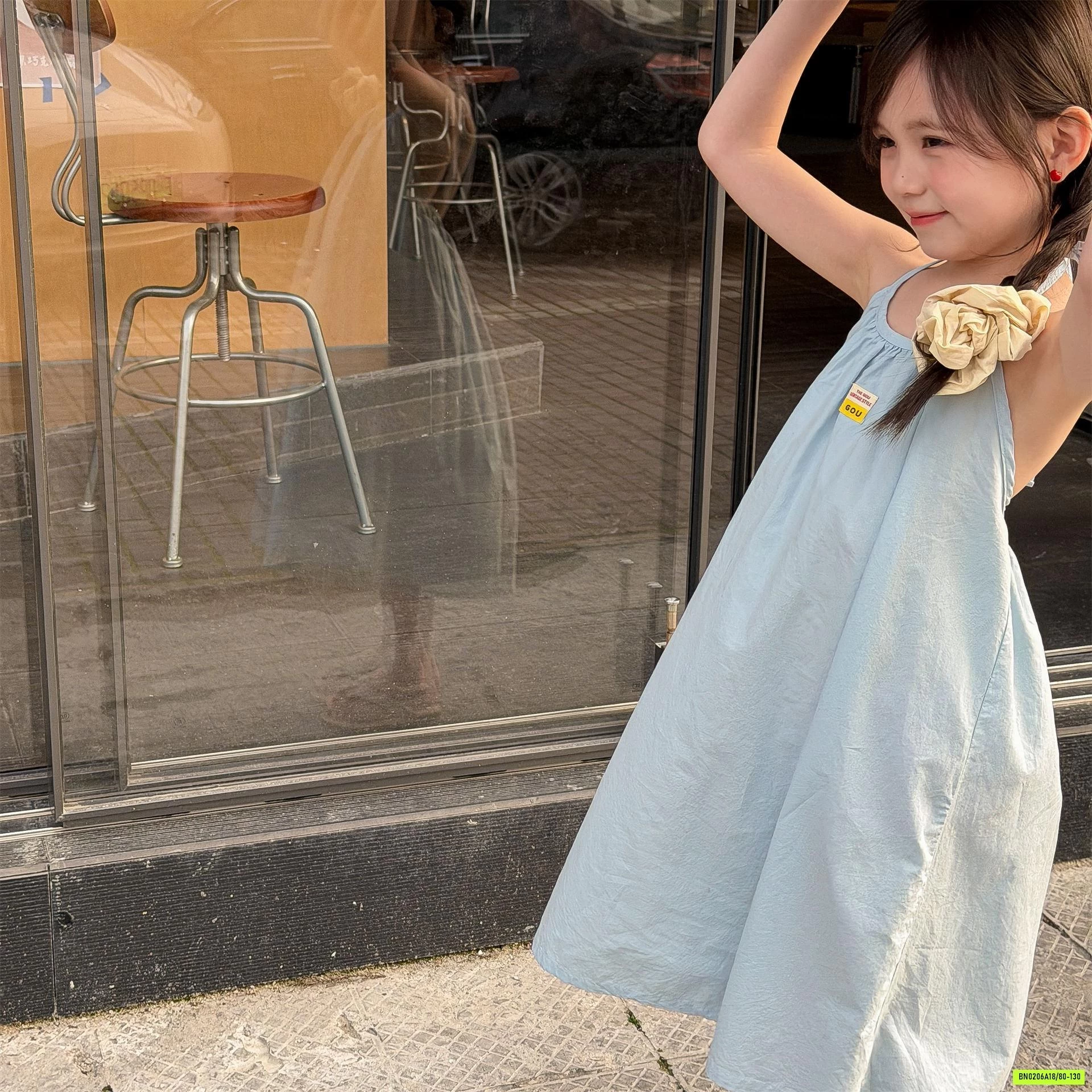 MAXI 2 DÂY HỞ LƯNG ADBABY