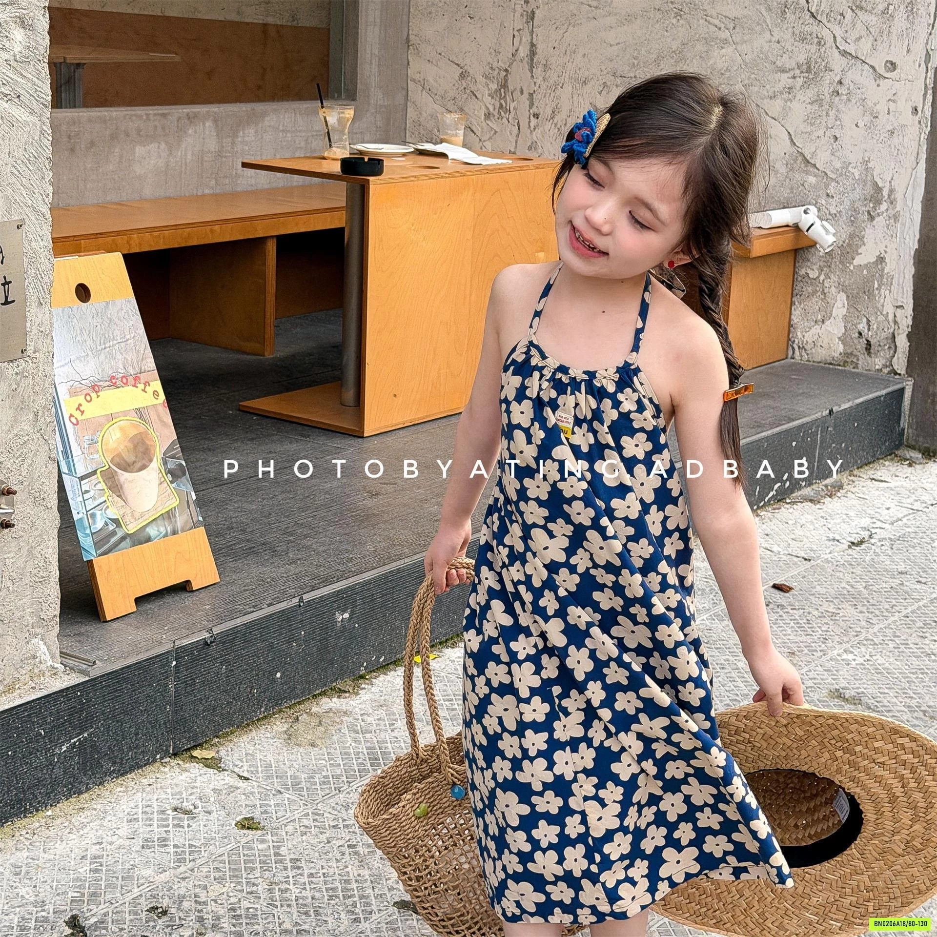 MAXI 2 DÂY HỞ LƯNG ADBABY