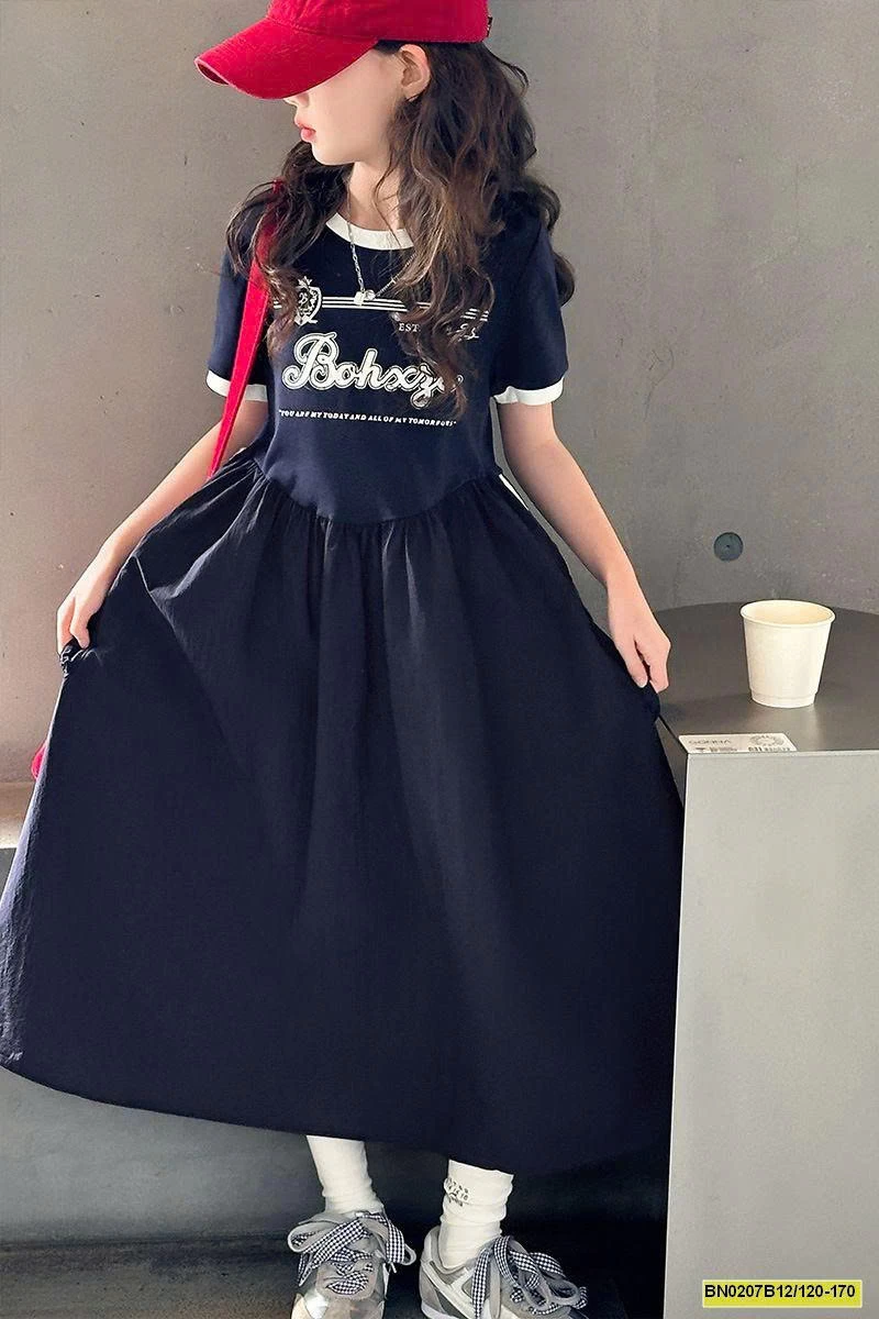 VÁY XÒE DÁNG DÀI JUZITIGE