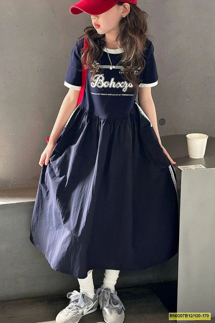 VÁY XÒE DÁNG DÀI JUZITIGE