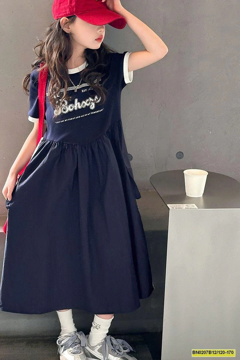 VÁY XÒE DÁNG DÀI JUZITIGE