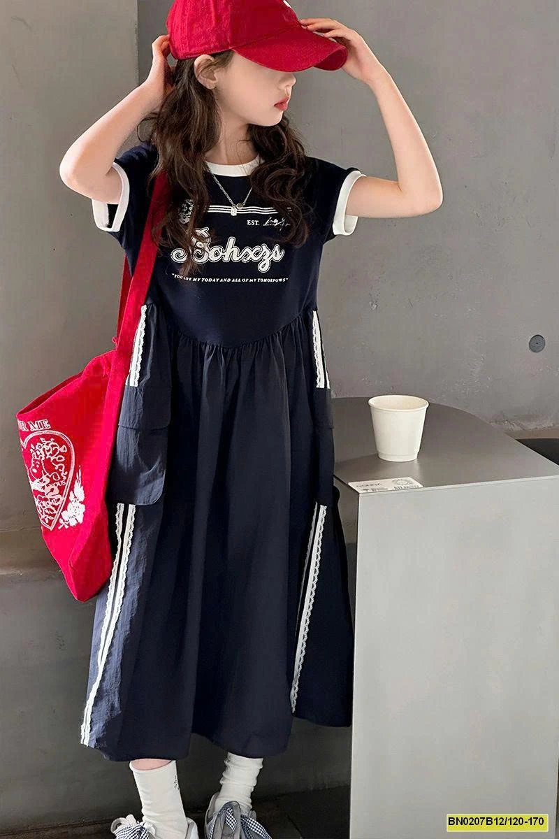 VÁY XÒE DÁNG DÀI JUZITIGE