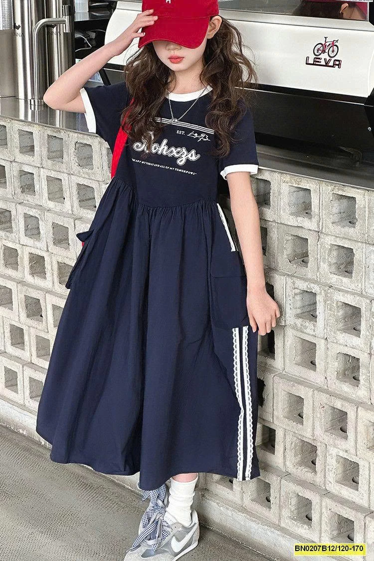 VÁY XÒE DÁNG DÀI JUZITIGE