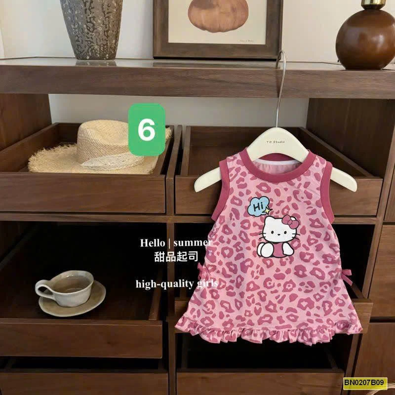 BST VÁY SÁT NÁCH HỌA TIẾT BG