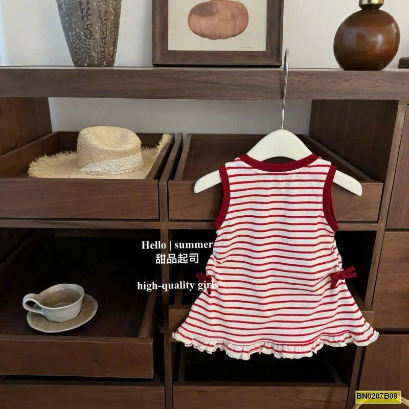 BST VÁY SÁT NÁCH HỌA TIẾT BG