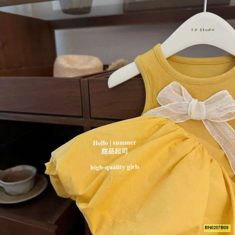 BST VÁY SÁT NÁCH HỌA TIẾT BG