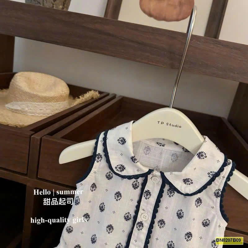 BST VÁY SÁT NÁCH HỌA TIẾT BG