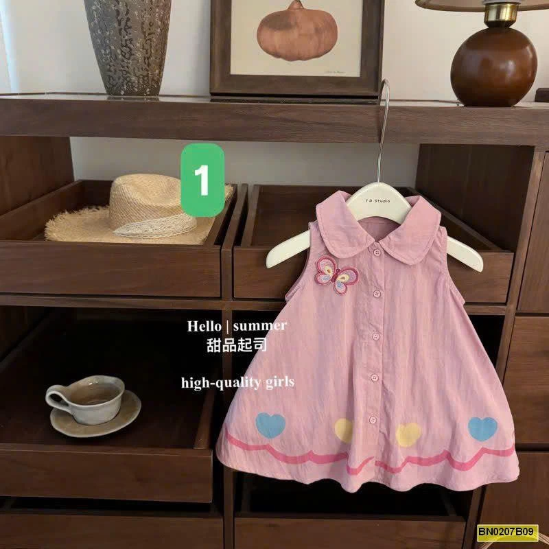 BST VÁY SÁT NÁCH HỌA TIẾT BG