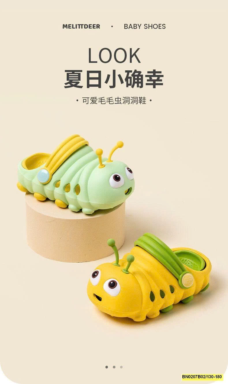 DÉP CROCS SÂU DỄ THƯƠNG CHO BÉ