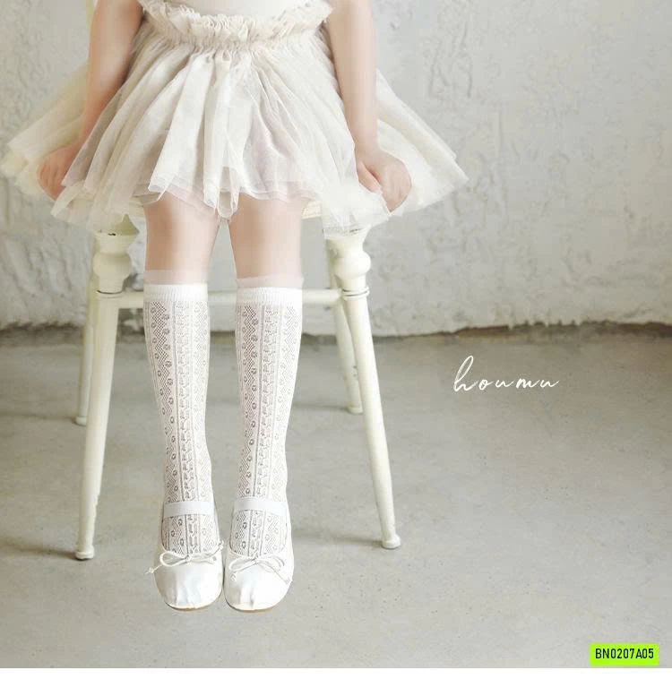 SÉT 3Đ TẤT REN CAO CỔ BG