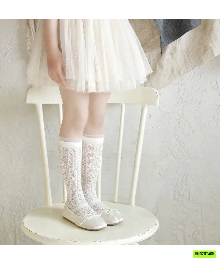 SÉT 3Đ TẤT REN CAO CỔ BG