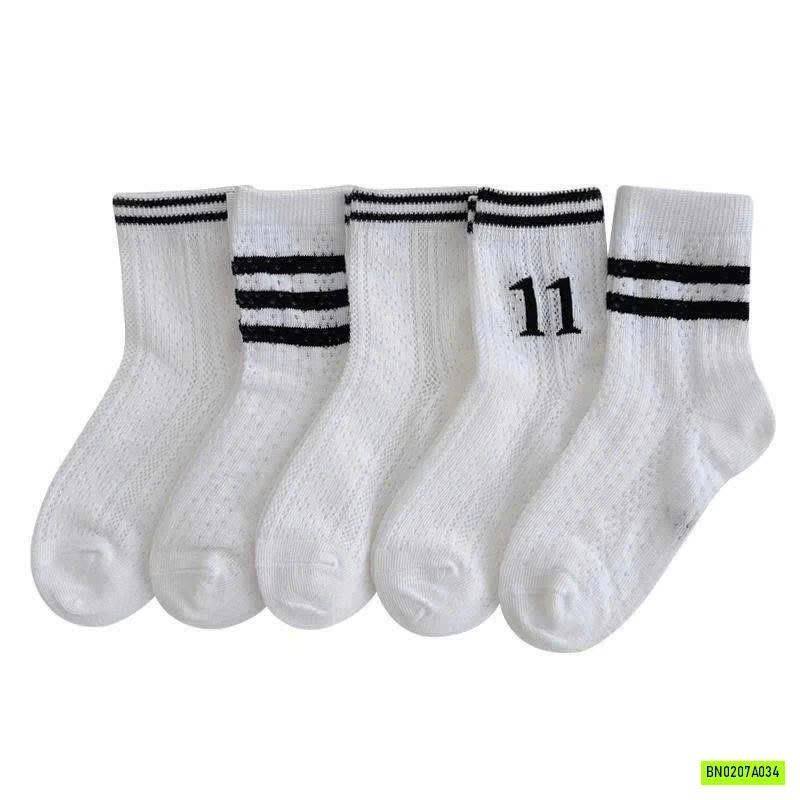 SÉT 5Đ TẤT LƯỚI CAO CỔ VIỀN ĐEN