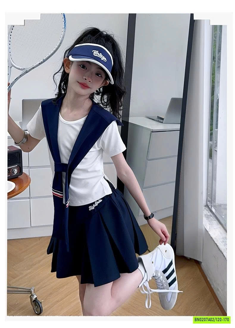 SÉT VÁY ÁO KÈM KHĂN CHOÀNG