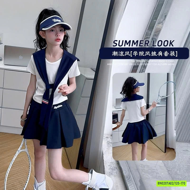 SÉT VÁY ÁO KÈM KHĂN CHOÀNG