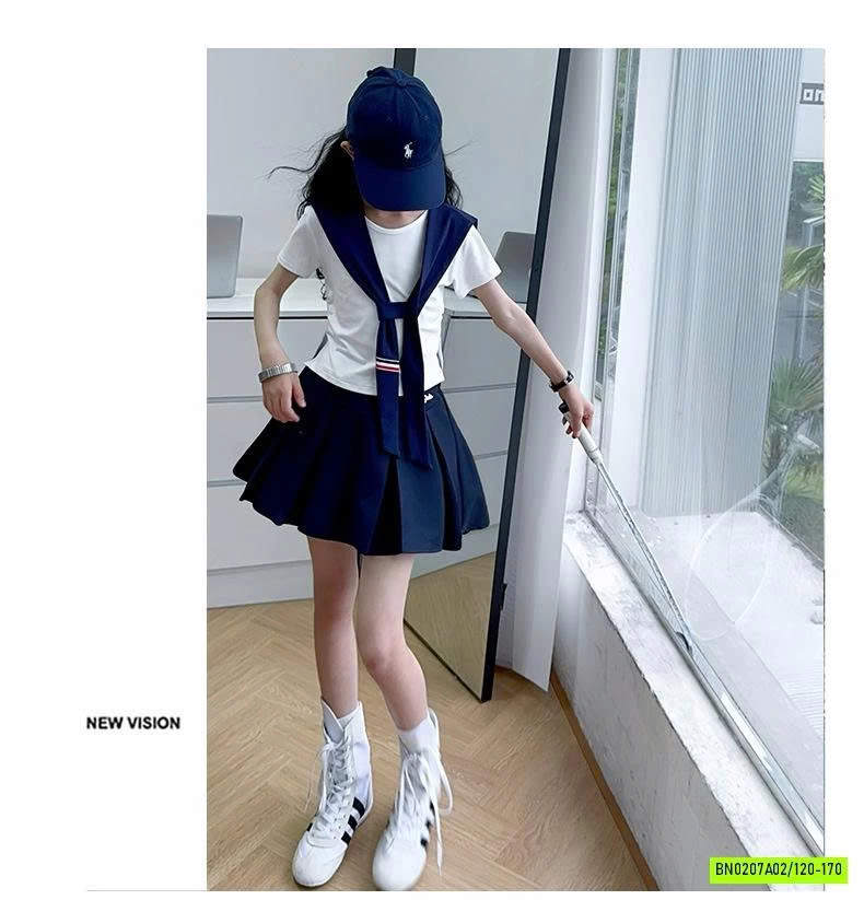 SÉT VÁY ÁO KÈM KHĂN CHOÀNG