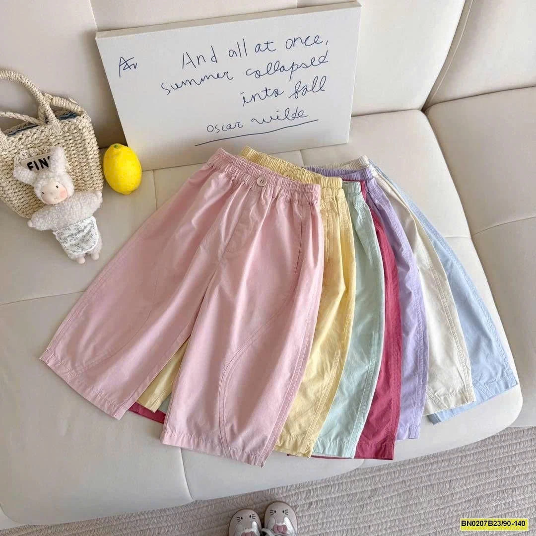 QUẦN SUÔNG TRƠN MÀU