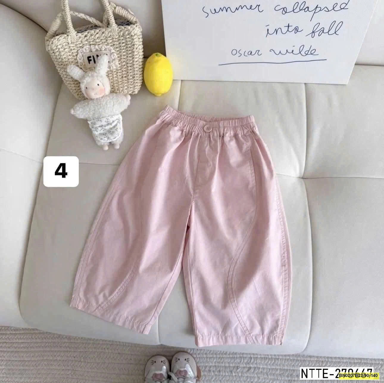 QUẦN SUÔNG TRƠN MÀU