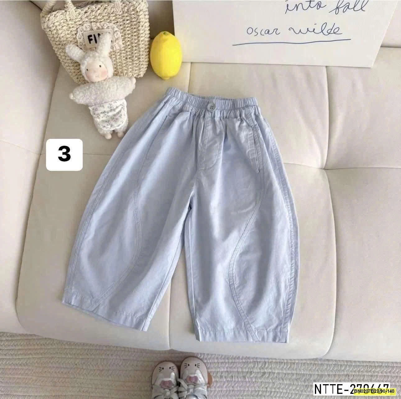 QUẦN SUÔNG TRƠN MÀU