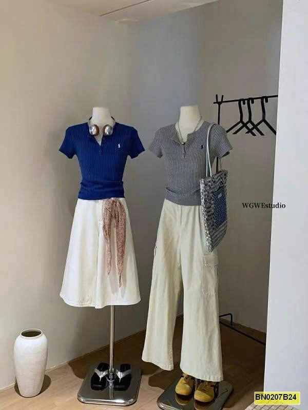 ÁO LEN THÊU NGỰA NHÀ WGWE