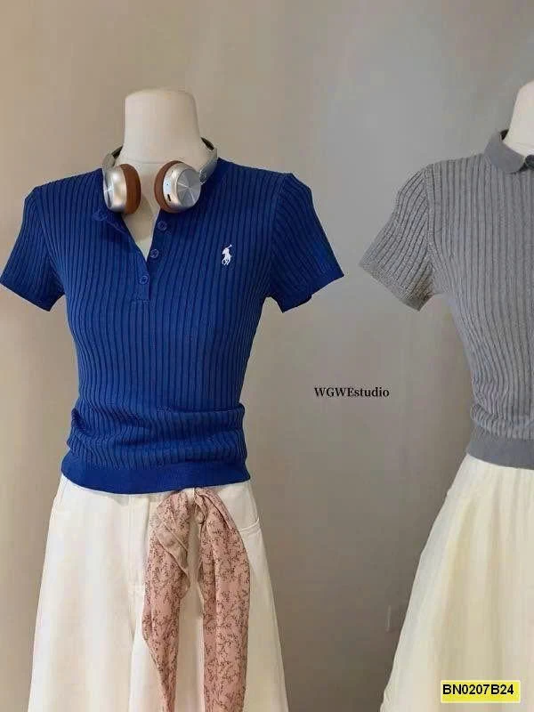 ÁO LEN THÊU NGỰA NHÀ WGWE