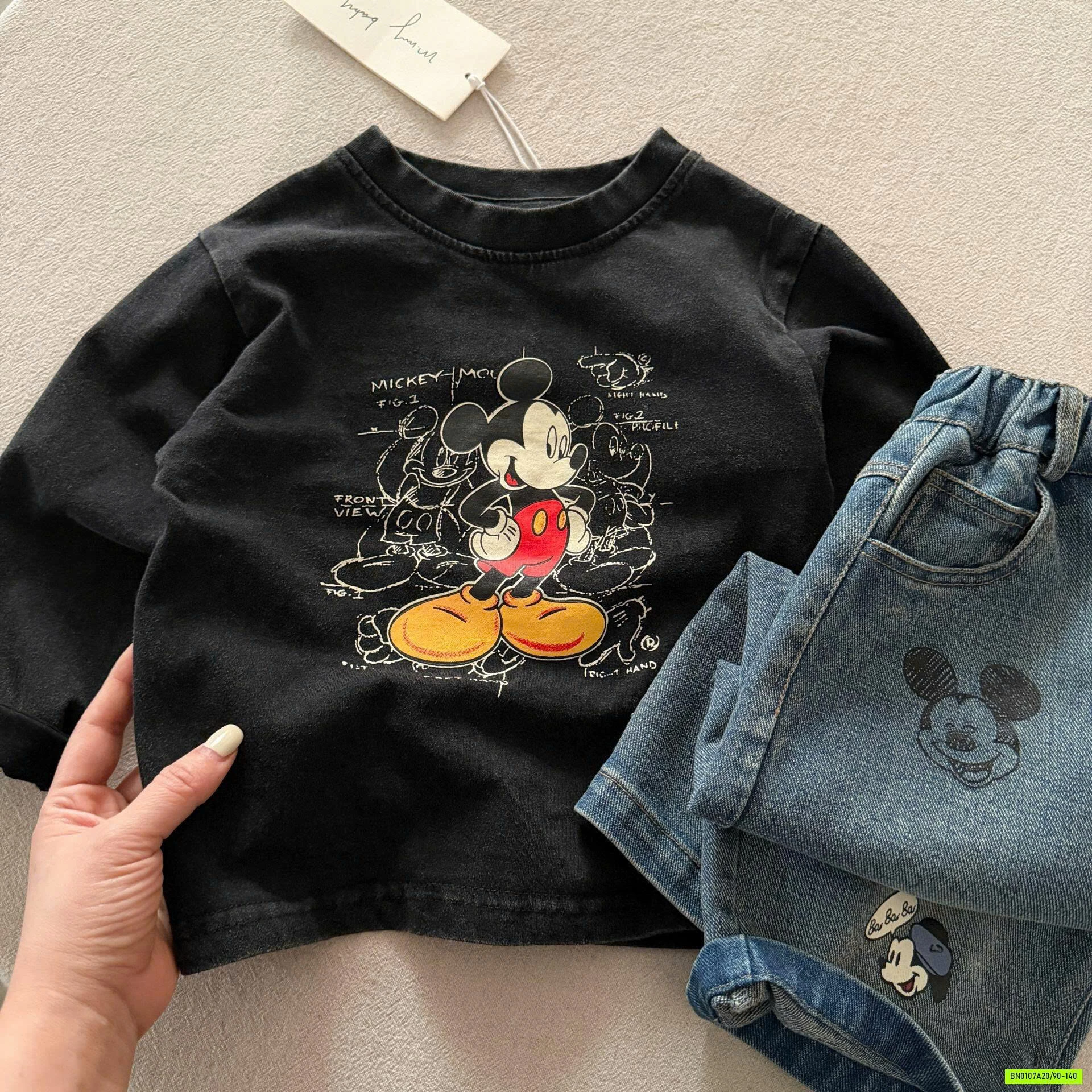 THUN ĐEN MICKEY MMY SALE