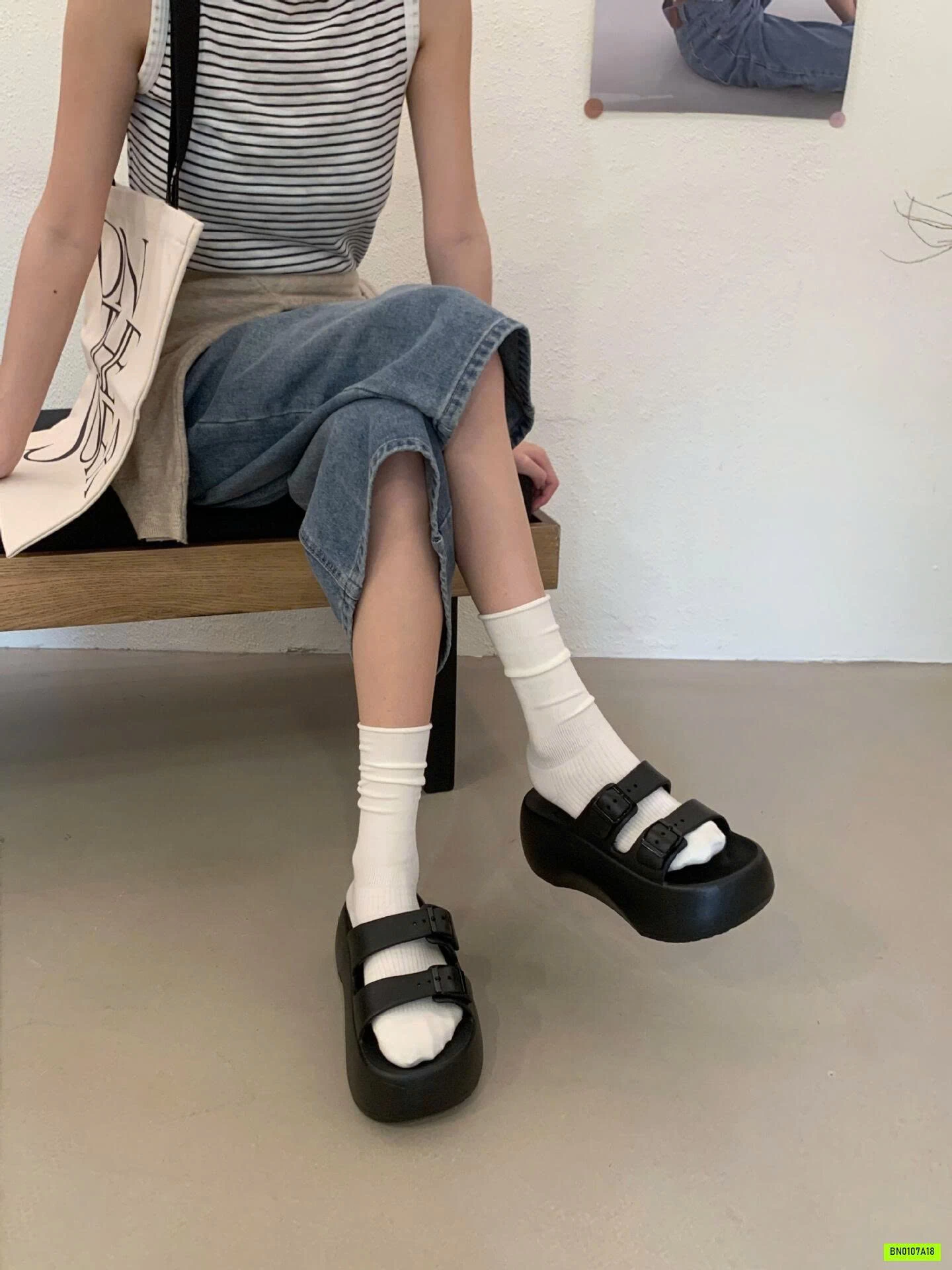 DÉP NHỰA EVA ĐẾ CAO 2 QUAI