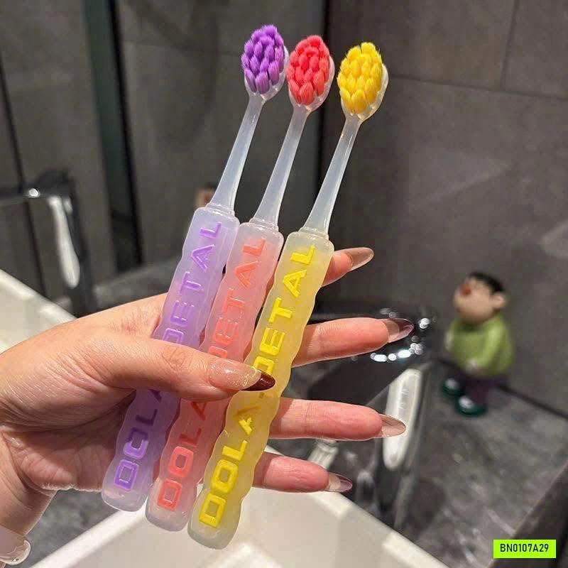 SÉT 8 BÀN CHẢI SẮC MÀU