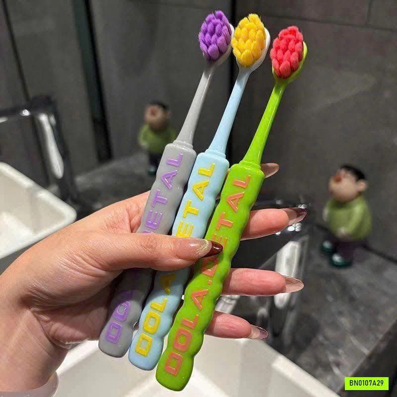 SÉT 8 BÀN CHẢI SẮC MÀU