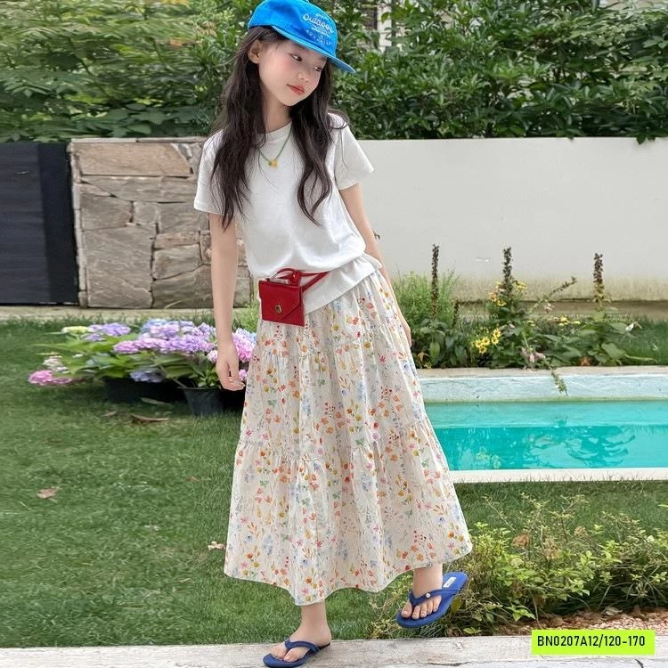 ÁO THUN MIX CV HOA DÁNG DÀI