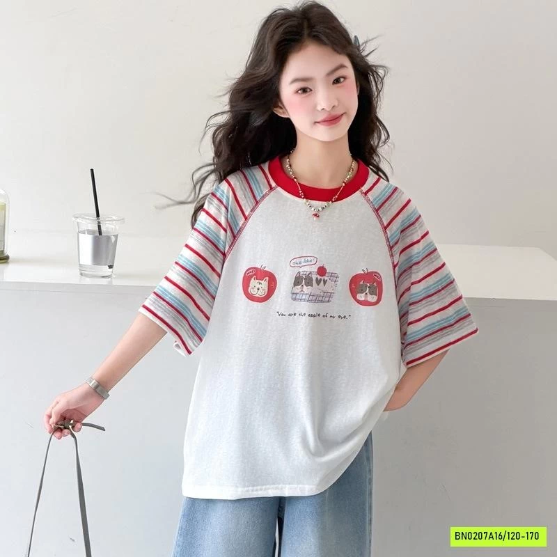 SÉT ÁO APPLE MIX JEANS LỬNG