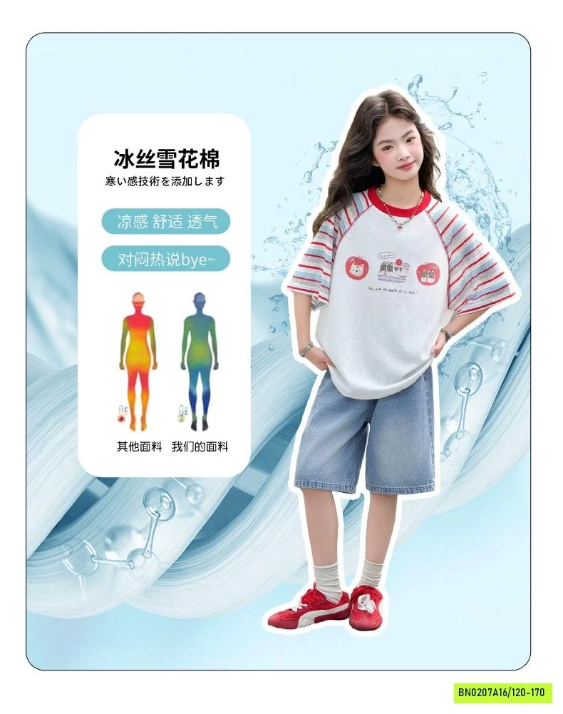 SÉT ÁO APPLE MIX JEANS LỬNG