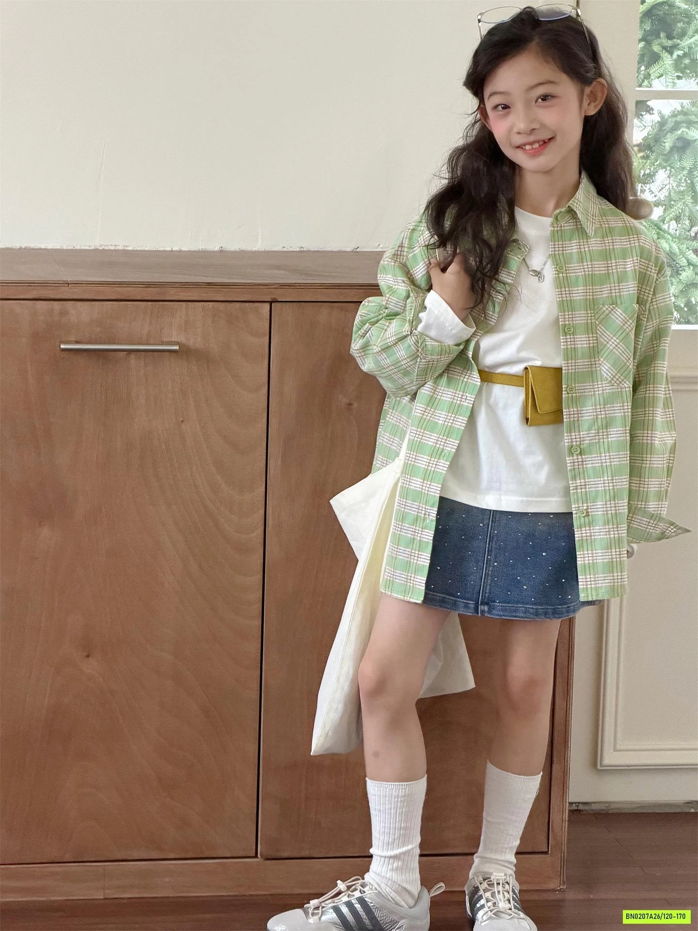 SƠ MI CARO XANH SZ ĐẠI