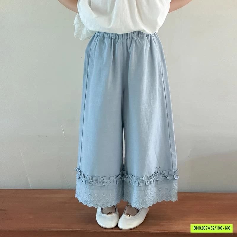 SƠ MI BABYDOLL CỔ SEN 26C169 AMBB