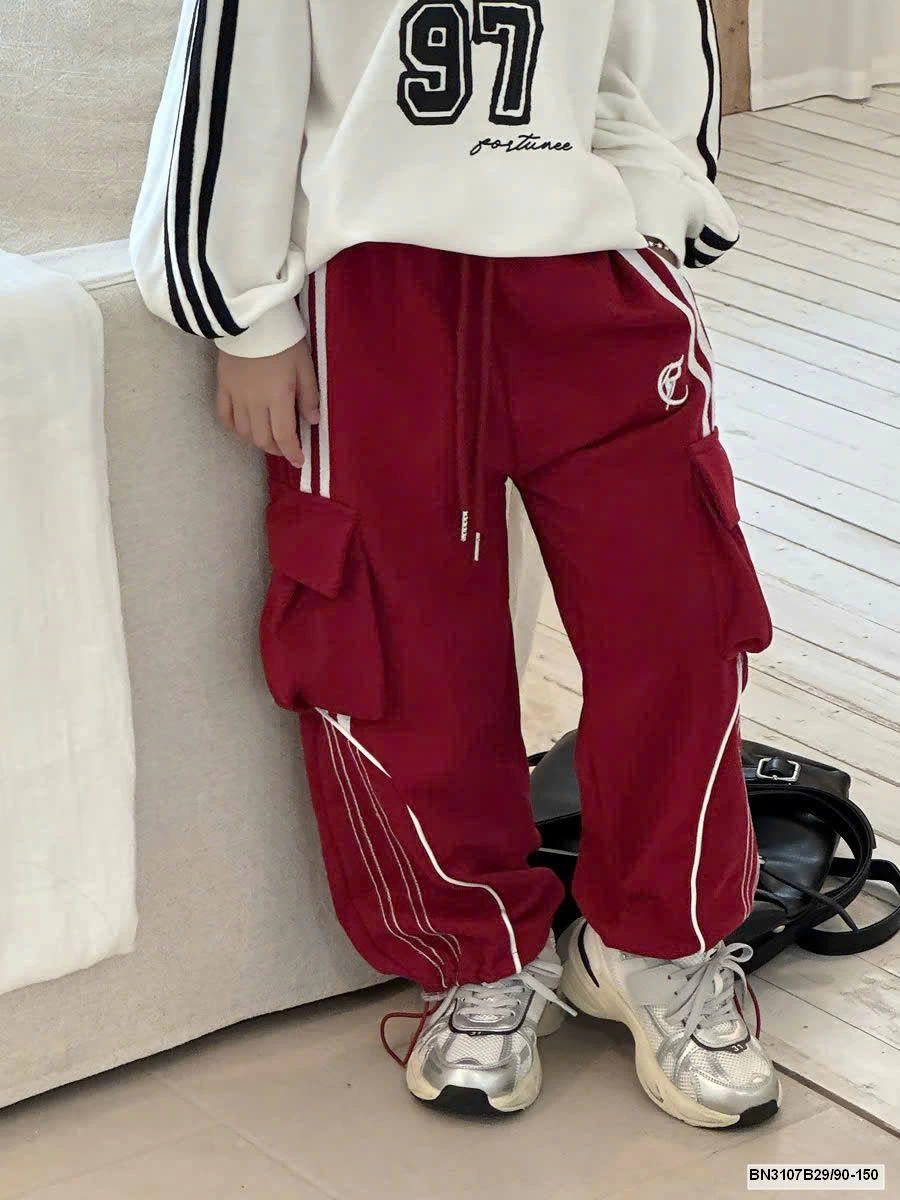 QUẦN KẺ SỌC THỂ THAO TÚI HỘP CHO BG