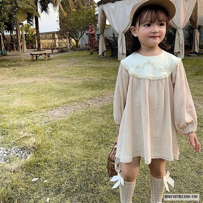 ĐẦM DÀI TAY HOA LÁ