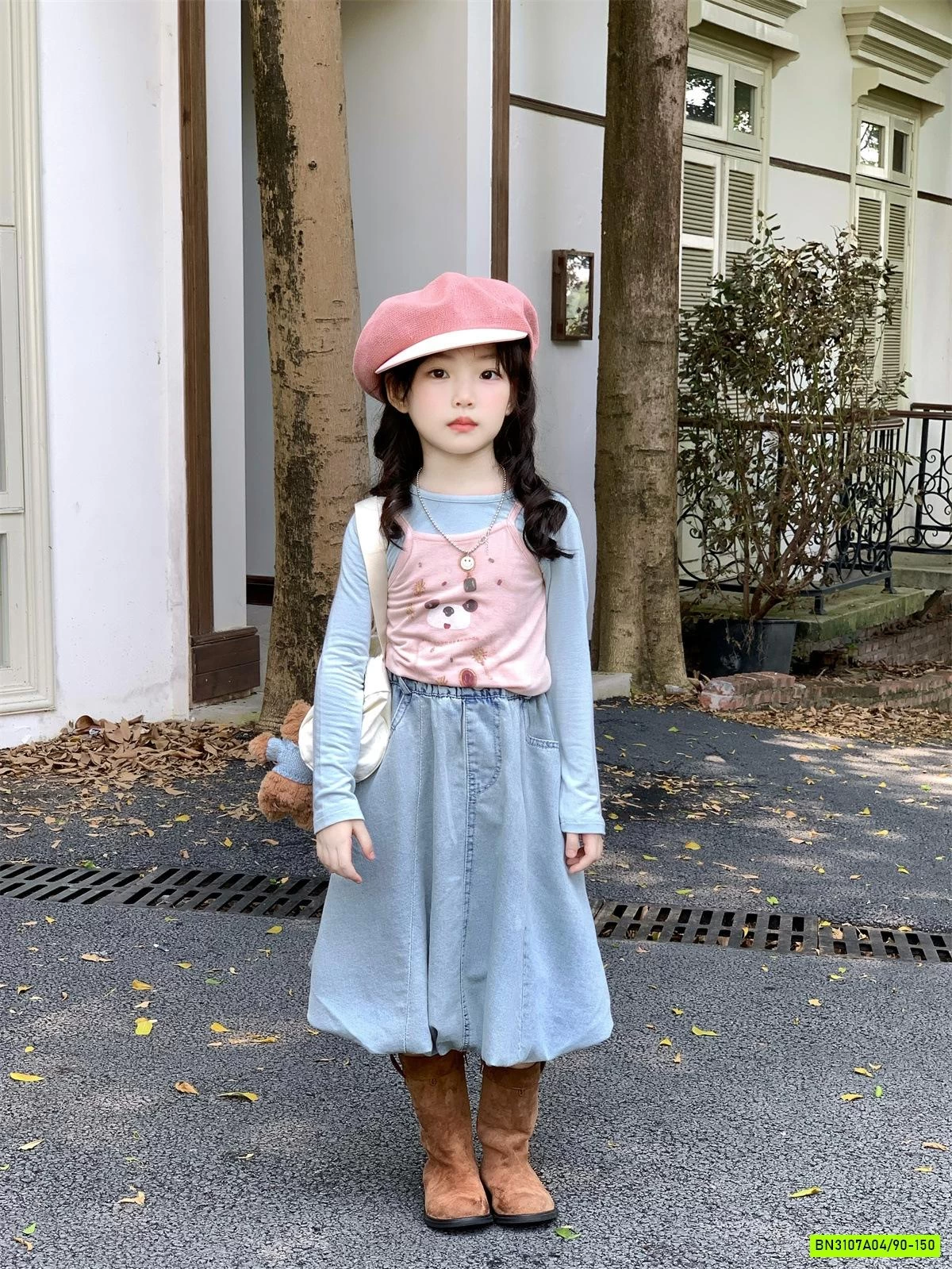 ÁO THUN GIẢ 2 DÂY MIX CV BÍ JEANS