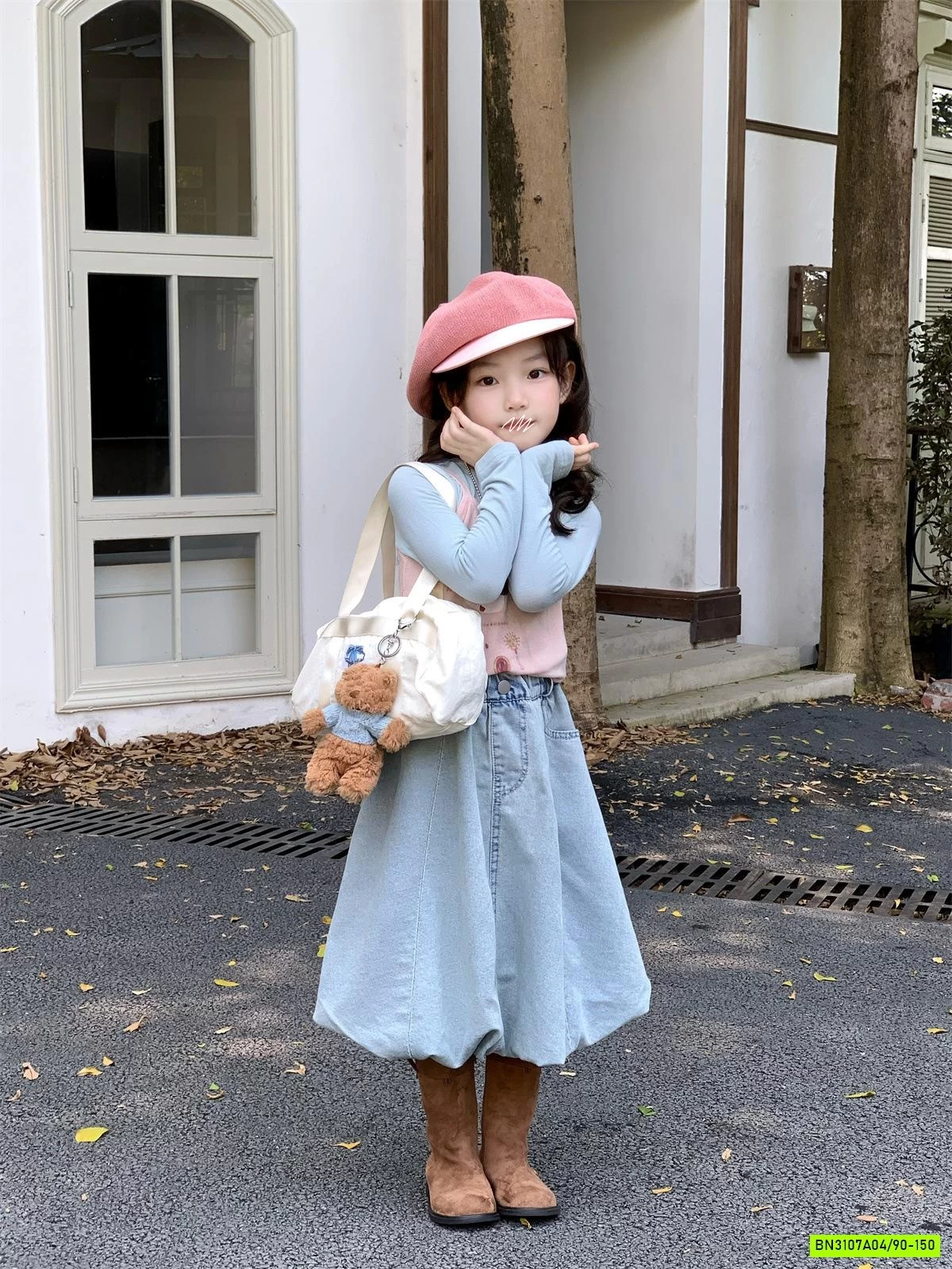 ÁO THUN GIẢ 2 DÂY MIX CV BÍ JEANS