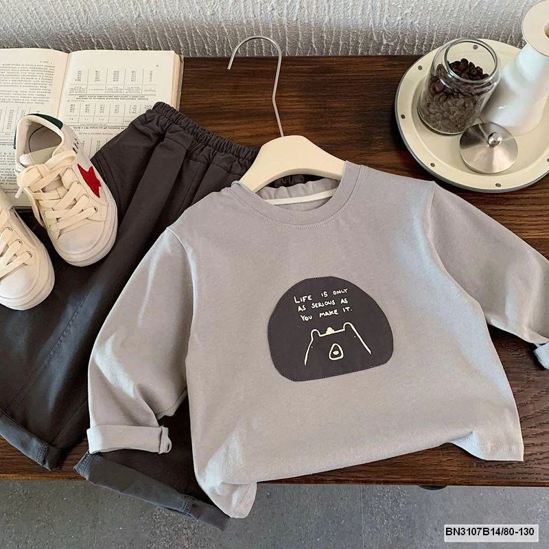 ÁO THUN GẤU DÀI TAY HÀN QUỐC