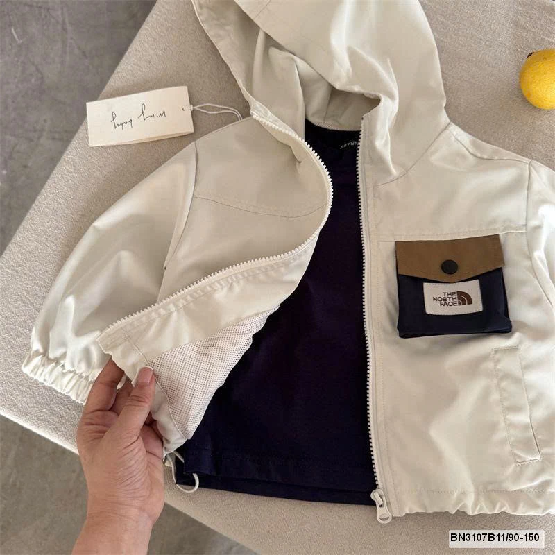 ÁO KHOÁC GIÓ TÚI NGỰC  MMY