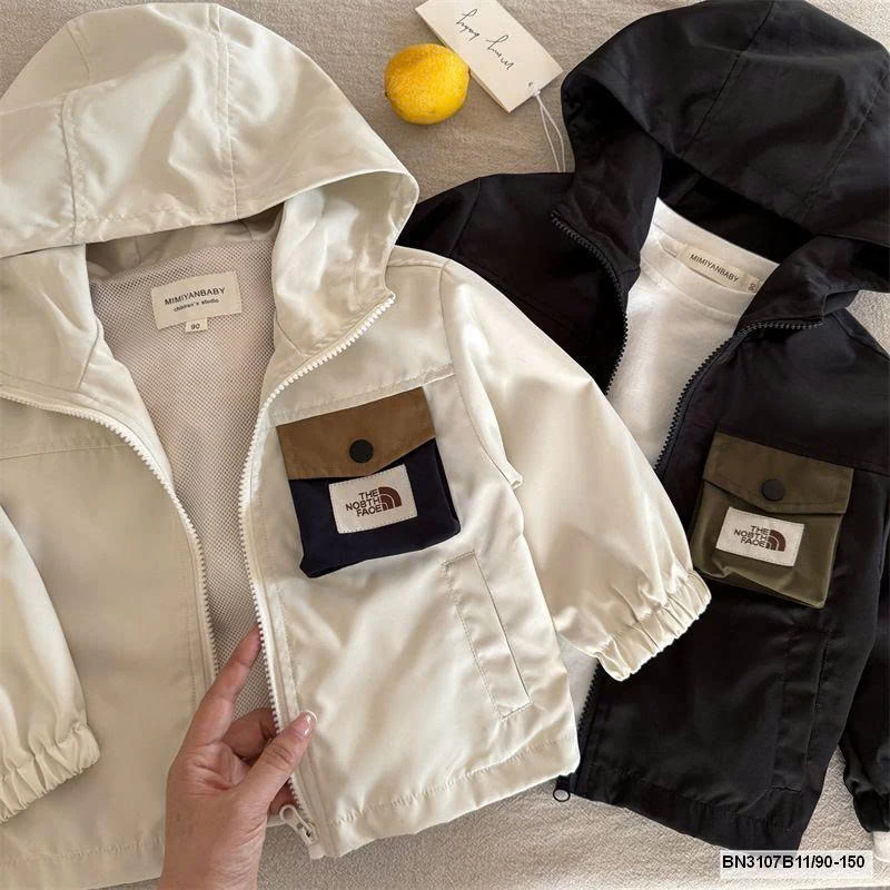 ÁO KHOÁC GIÓ TÚI NGỰC  MMY