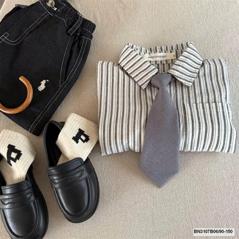 Áo sơ mi kẻ sọc MMY