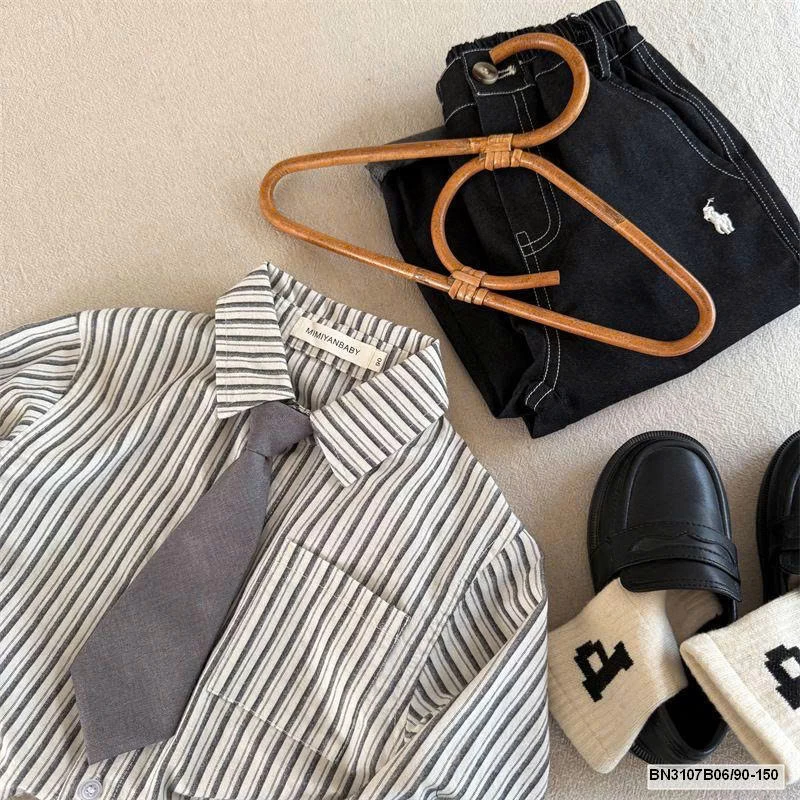 Áo sơ mi kẻ sọc MMY