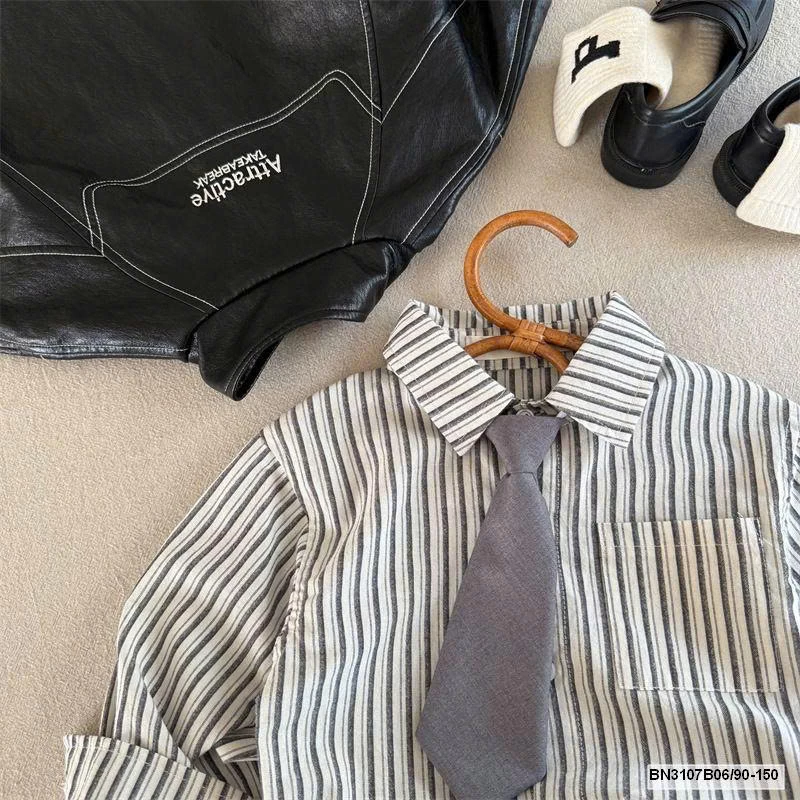 Áo sơ mi kẻ sọc MMY