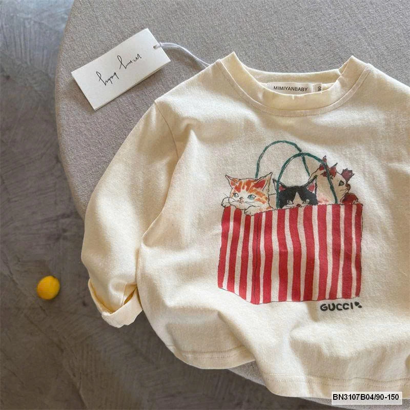 ÁO THUN DÀI TAY ĐỘNG VẬT