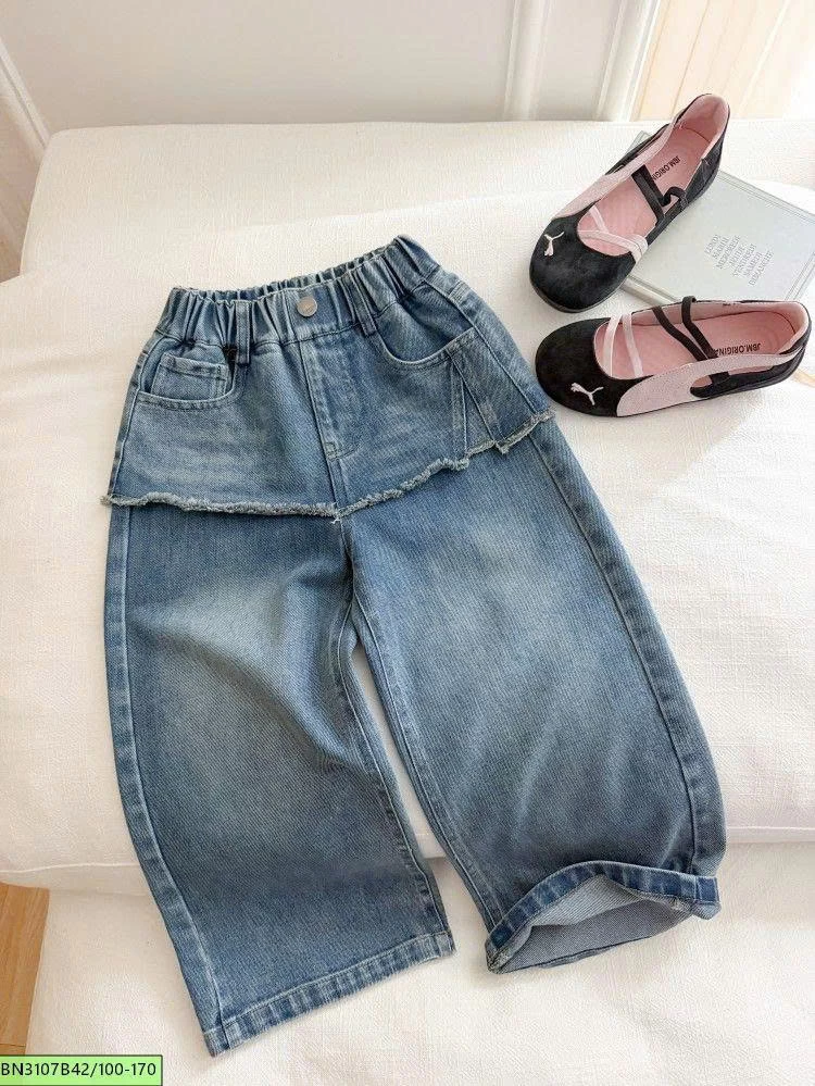 QUẦN JEAN 2 TẦNG CÁ TÍNH AMBB  26A034
