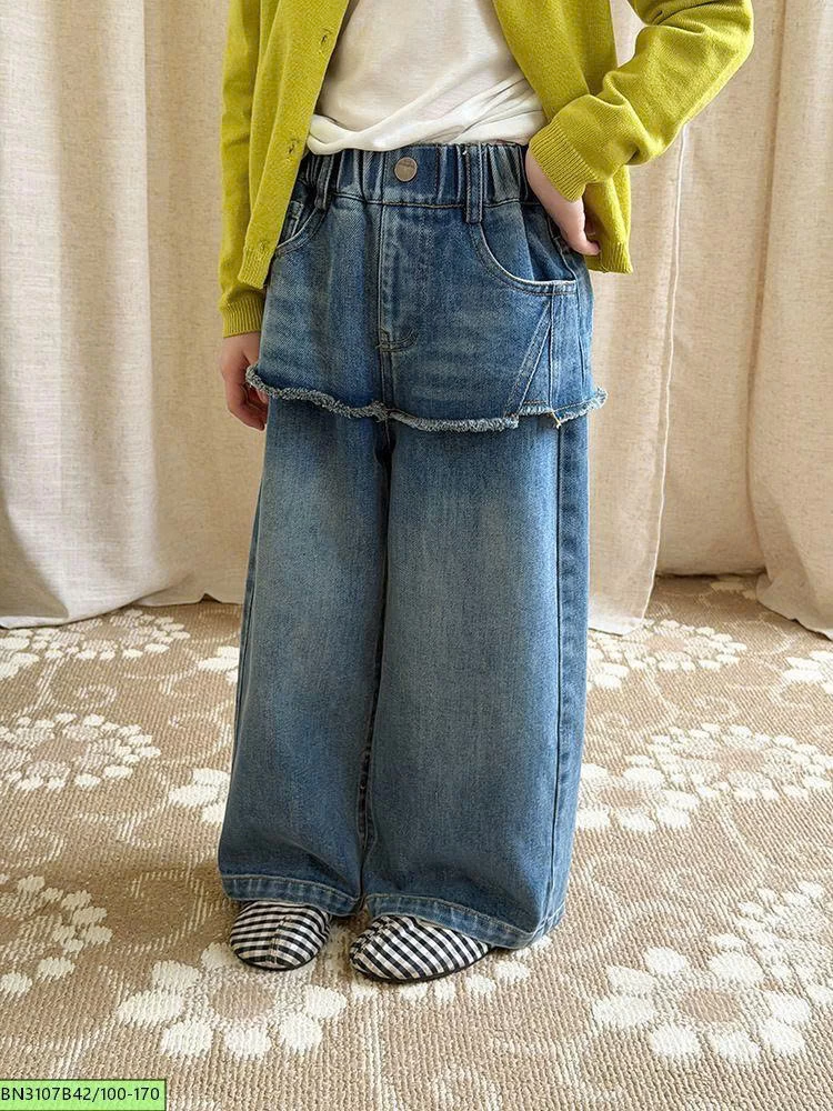 QUẦN JEAN 2 TẦNG CÁ TÍNH AMBB  26A034