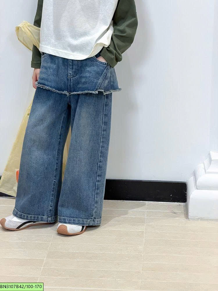 QUẦN JEAN 2 TẦNG CÁ TÍNH AMBB  26A034