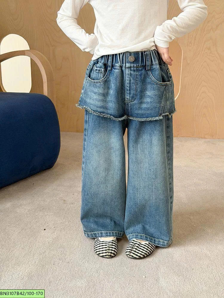 QUẦN JEAN 2 TẦNG CÁ TÍNH AMBB  26A034